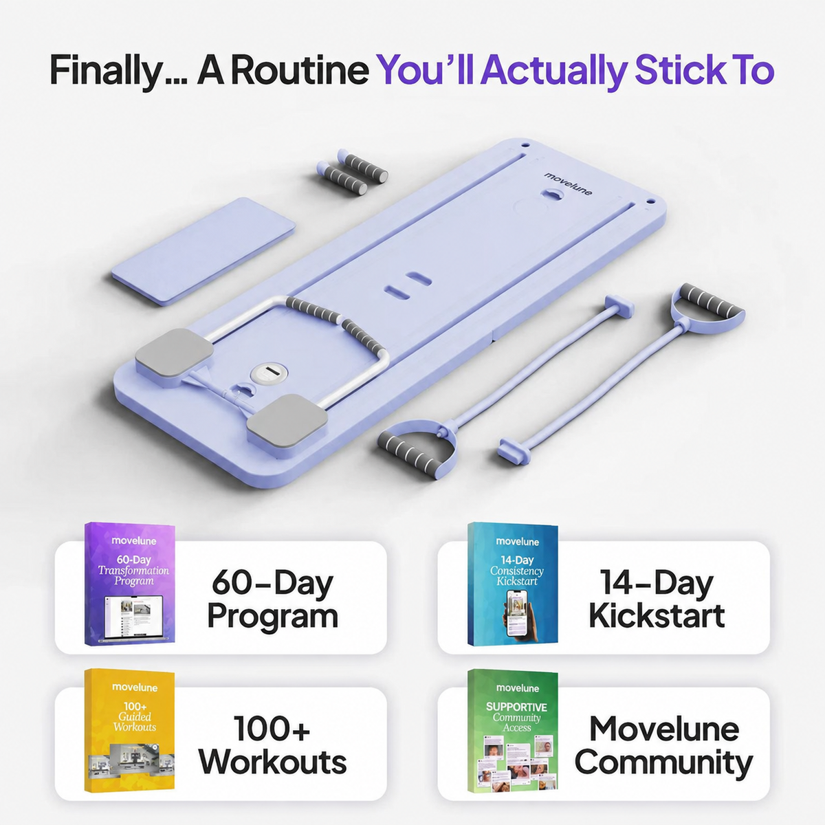 Pilates Board + 60-Day Transformation Program