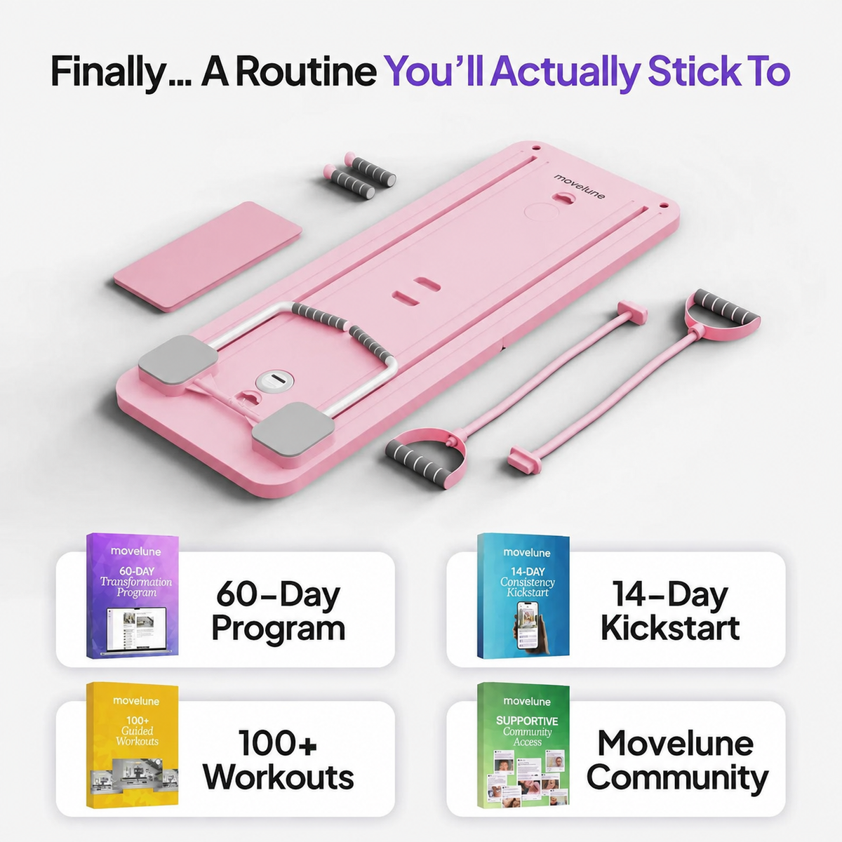 Pilates Board + 60-Day Transformation Program