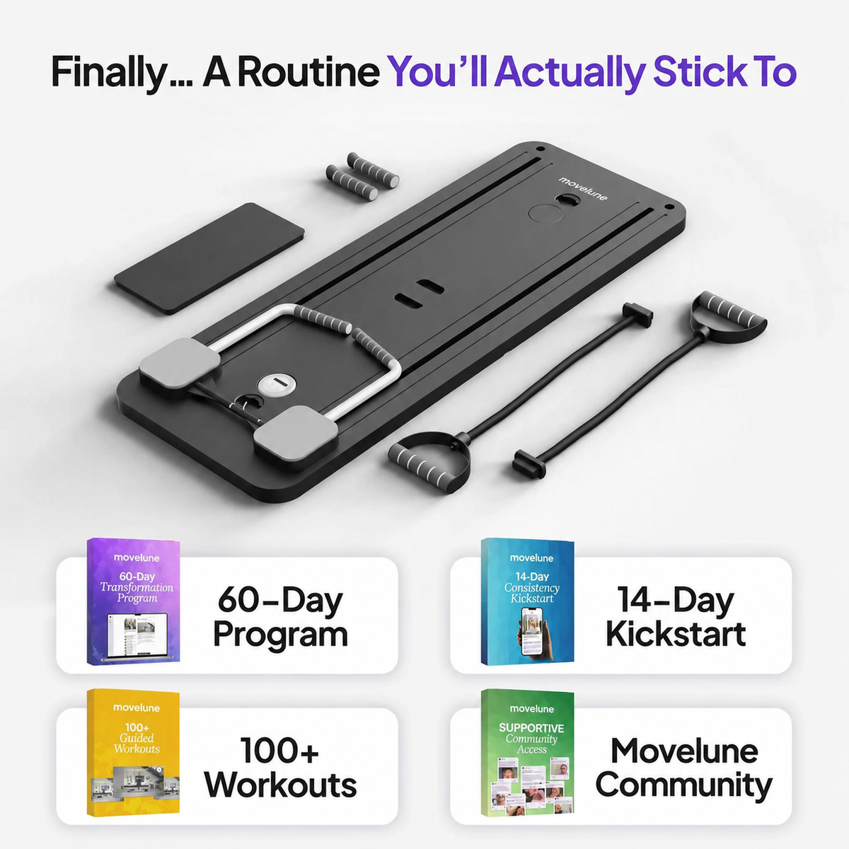 Pilates Board + 60-Day Transformation Program