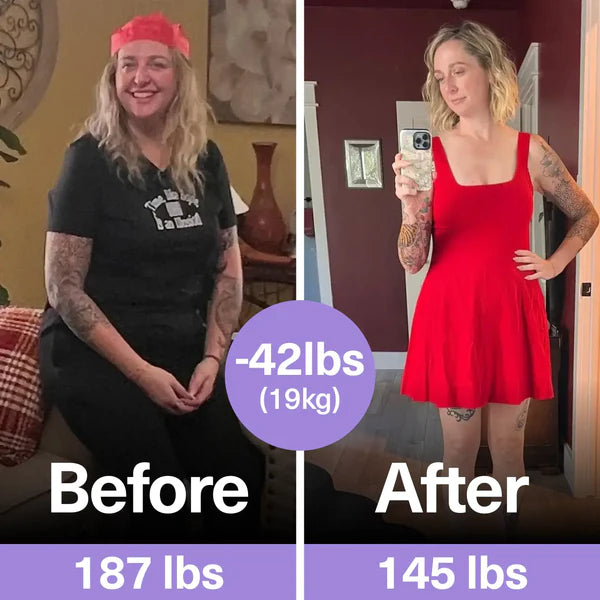 Customer before and after transformation