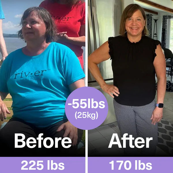 Customer before and after transformation